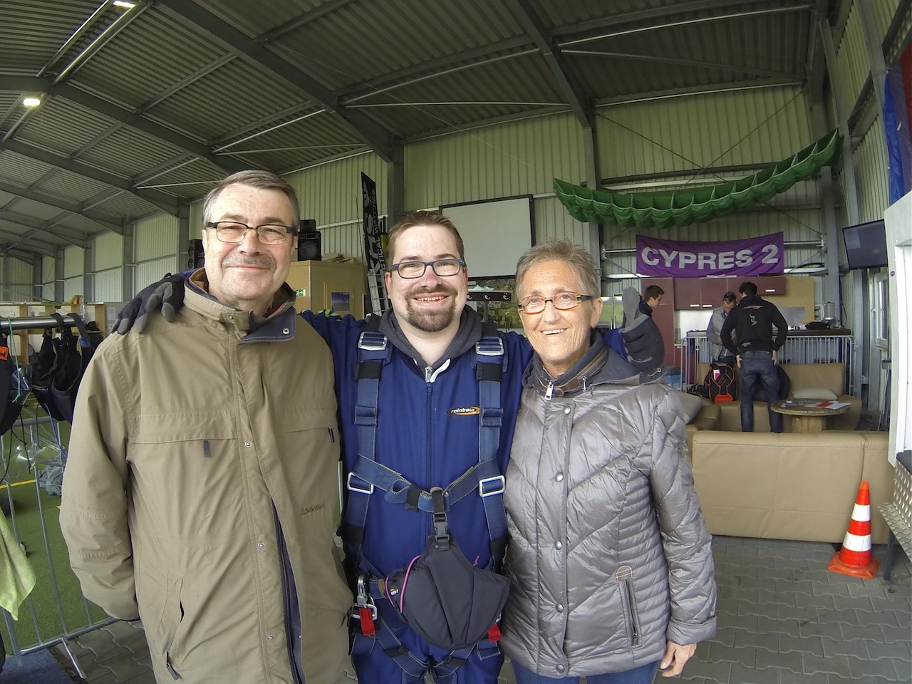 Christoph mit Eltern